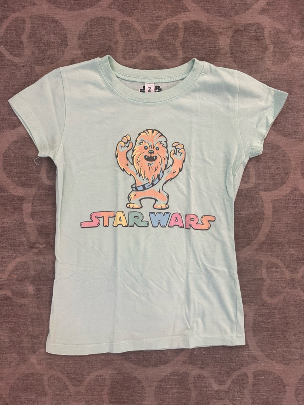 Star Wars Chewbacca colorful Tee for Kids - Light Mint